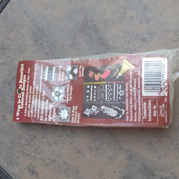 New vintage cake decorating tips set - Picture 5 of 8